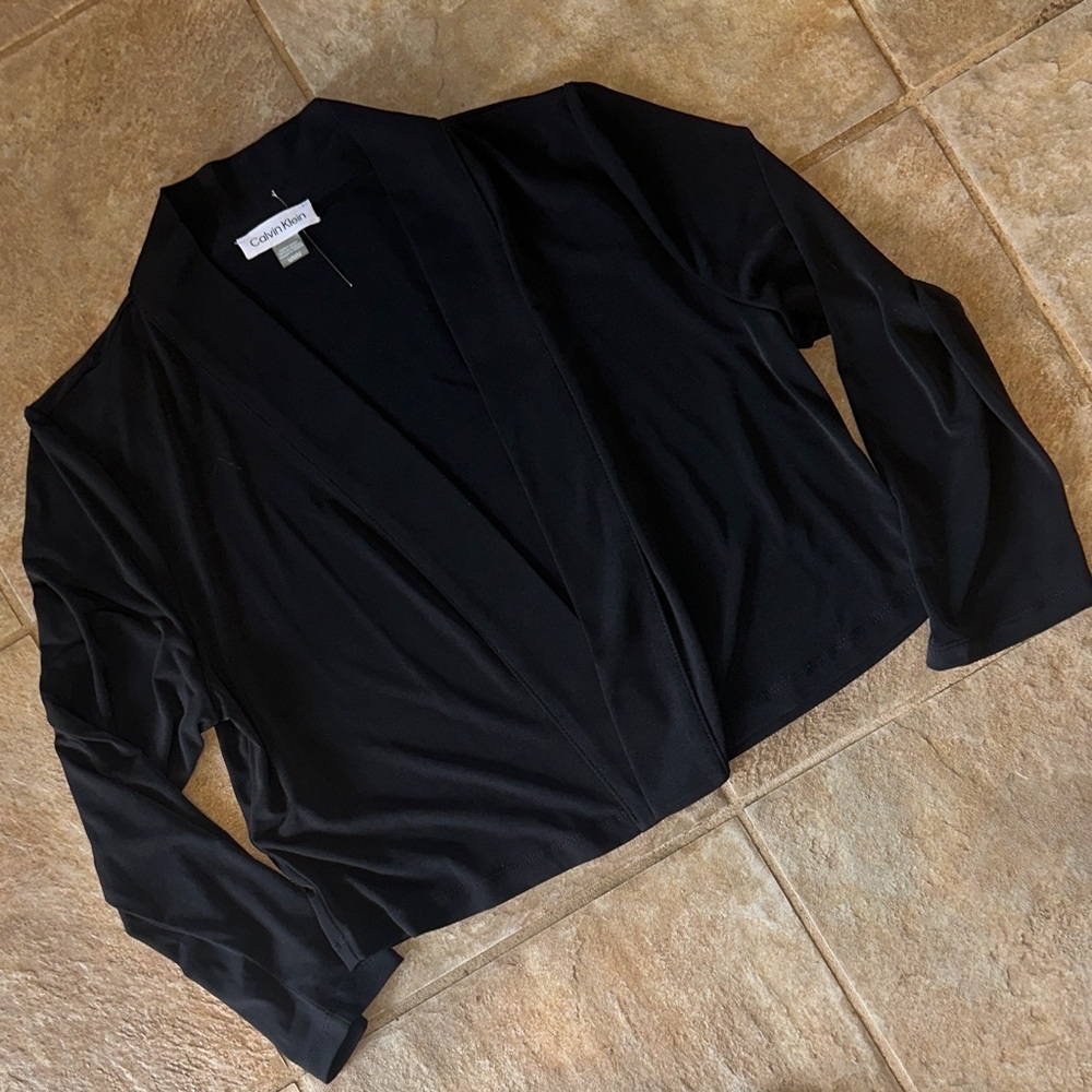 Calvin Klein Women's Black short Jacket size medium